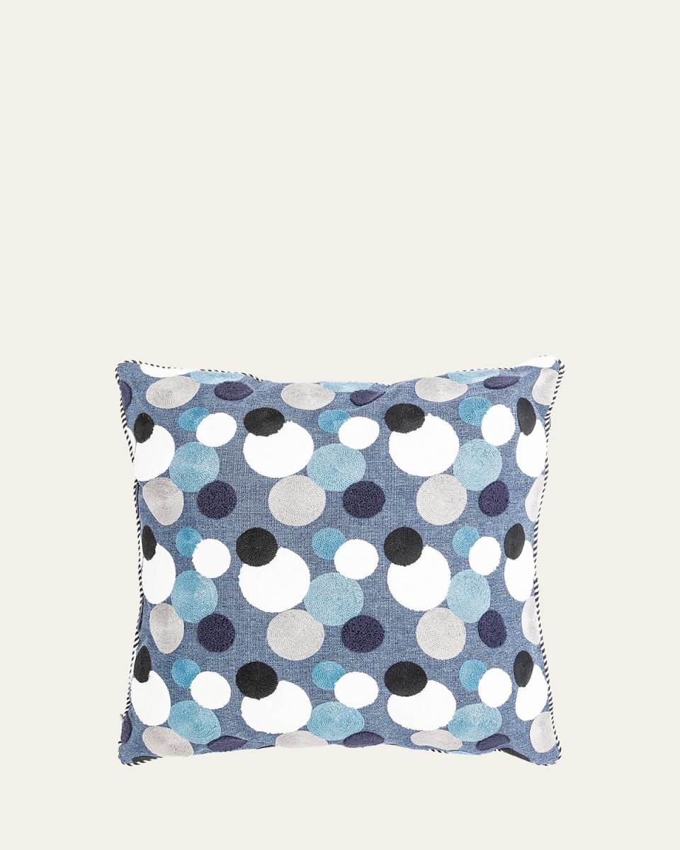 Boathouse Dot Outdoor Pillow
